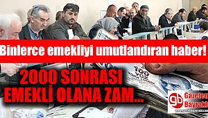 Emekliye intibak için seyyanen zam