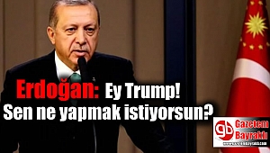 Erdoğan: Ey Trump sen ne yapmak istiyorsun