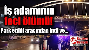 İş adamının feci ölümü