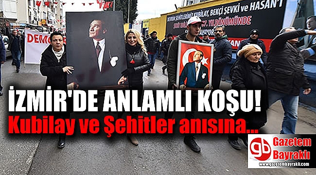 İzmir 11. Cumhuriyet Şehitleri Ulusal Koşusu düzenlendi