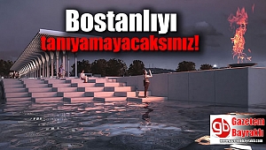 İzmir Bostanlı Sahili'nde kıyı düzenlemesi