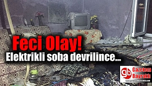 İzmir'de felçli kadının üzerine elektrikli soba devrildi