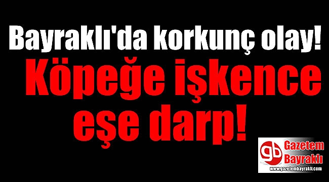İzmir'de köpeğine işkence edip eşini darp eden adam uzaklaştırma cezası aldı