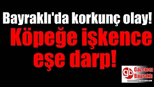 İzmir'de köpeğine işkence edip eşini darp eden adam uzaklaştırma cezası aldı