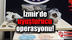 İzmir’de uyuşturucu operasyonu