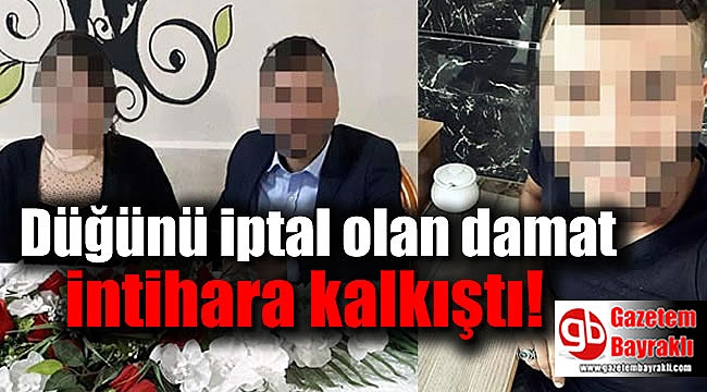 Aydın'da düğün iptal edilince damat otomobil önüne atladı