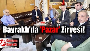 Bayraklı'da 'Pazar' zirvesi