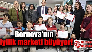 Bornova'nın iyilik marketi büyüyor
