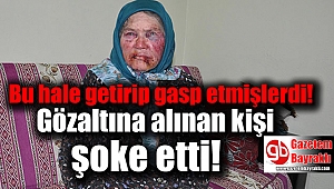 Bu hale getirip gasp etmişlerdi: Gözaltına alınan kişi şoke etti