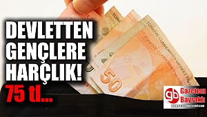 Devletten gençlere harçlık