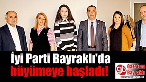 İyi Parti Bayraklı'da büyümeye başladı