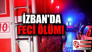 İZBAN'da feci ölüm