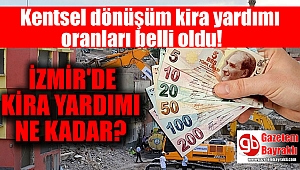 İzmir 'de 2018 kentsel dönüşüm kira yardımı ne kadar olacak