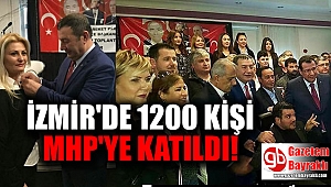 İzmir'de bin 200 kişi, törenle MHP'ye katıldı