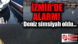 İzmir'de denizde alarm