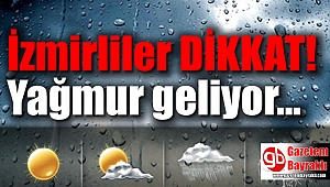 İzmir'de hava durumu (11-14 Ocak 2018)