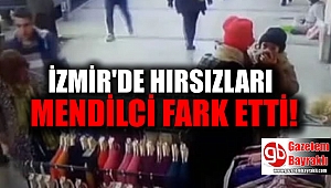 İzmir'de hırsızları mendilci fark etti