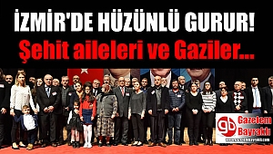 İzmir'de hüzünlü tören