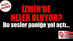 İzmir'de jet sesleri