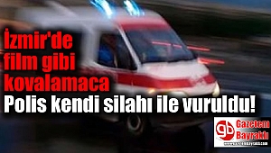 İzmir'de polis ağır yaralandı
