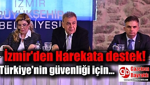 İzmir Ekonomik Kalkınma Koordinasyon Kurulu'ndan harekata destek mesajı