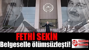İzmir'in kahramanı Şehit Fethi Sekin belgeselle ölümsüzleşti