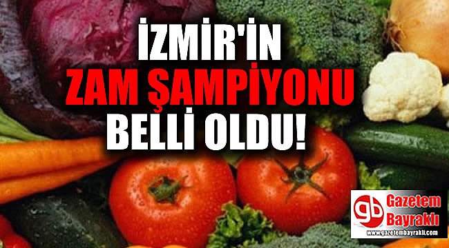 İzmir'in zam şampiyonu belli oldu