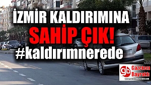 İzmir kaldırımına sahip çık