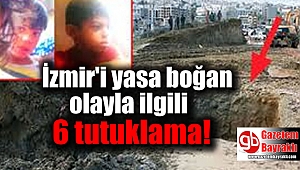İzmir karabağlar'da çukura düşen iki kardeşin ölümüyle ilgili 6 tutuklama
