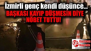 İzmirli gençten 'yağ' nöbeti
