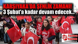 Karşıyaka’da şenlik zamanı
