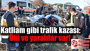 Katliam gibi trafik kazası: Ölü ve yaralılar var