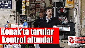 Konak'ta tartılar kontrol altında