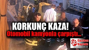 Korkunç kaza 2 can aldı