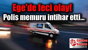 Polis memuru intihar etti
