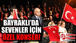 Bayraklı’da sevenlere özel konser