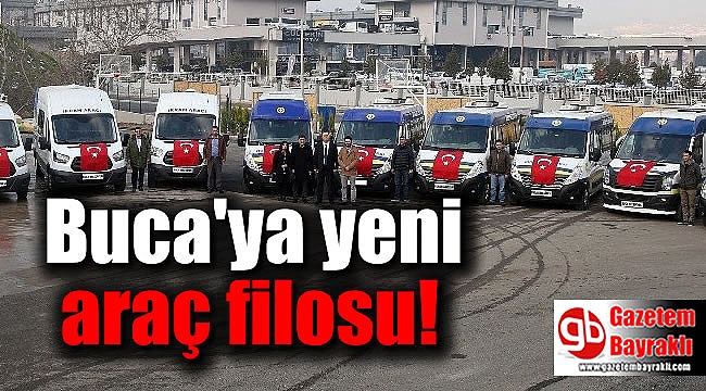 Buca'ya yeni araç filosu