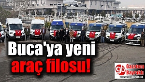 Buca'ya yeni araç filosu