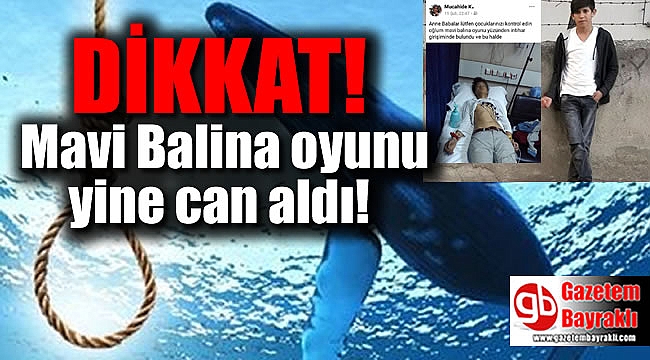 DİKKAT: Mavi Balina oyunu yine can aldı