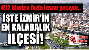 İşte İzmir'in en kalabalık ilçesi