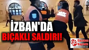 İZBAN'da bıçaklı saldırı