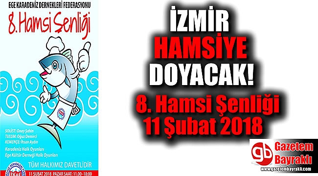 İzmir'de 8. Hamsi Şenliği