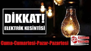 İzmir'de elektrik kesintisi (16-17-18-19 Şubat 2018)