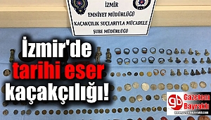 İzmir'de tarihi eser kaçakçılığı
