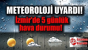 İzmirliler dikkat: Kuvvetli sağanak geliyor
