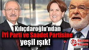Kılıçdaroğlu'ndan ittifaka yeşil ışık