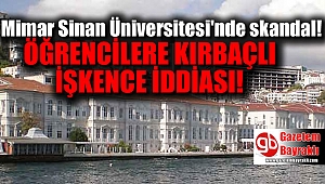Mimar Sinan Üniversitesi'nde skandal