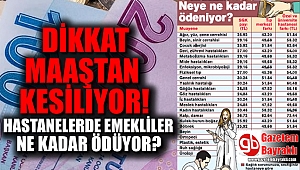 Sağlık harcamasında farka dikkat