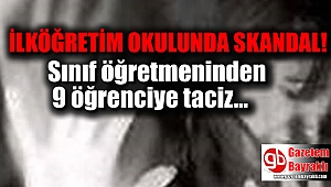 Sınıf öğretmeni, kız öğrencilere taciz iddiasıyla tutuklandı