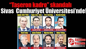 Üniversite'de 'Akraba saltanatı'